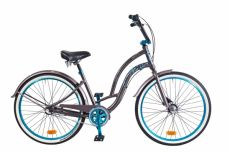 Велосипед Medano Artist Blue Светло-коричневый ― AmigoToy