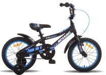 Велосипед 16" PRIDE ARTHUR 2014 черно-синий матовый