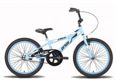 Велосипед 20'' PRIDE JACK Сине-белый глянцевый 2015 ― AmigoToy