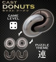 Пончики (Cast Puzzle Donuts) 4 уровень сложности