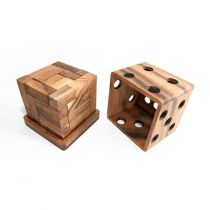 Деревянная головоломка 3D Куб 25 (Z)