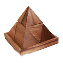 Деревянная головоломка Пирамида из 9 частей