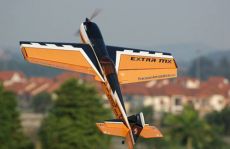 Самолёт р/у Precision Aerobatics Extra MX 1472мм KIT (желтый) ― AmigoToy