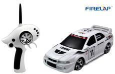 Автомодель р/у 1:28 Firelap IW02M-A Mitsubishi EVO 2WD (белый) ― AmigoToy
