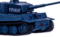 Танк микро р/у 1:72 Tiger со звуком (серый)