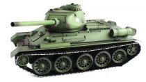 Танк р/у 1:16 Heng Long T-34 с пневмопушкой и дымом (HL3909-1)