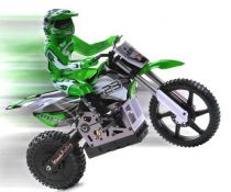 Мотоцикл 1:4 Himoto Burstout MX400 (зеленый)