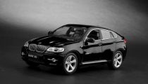 Машинка р/у 1:24 Meizhi лиценз. BMW X6 металлическая (черный) 