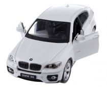 Машинка р/у 1:24 Meizhi лиценз. BMW X6 металлическая (белый) 