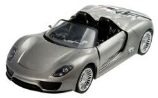 Машинка р/у 1:24 Meizhi лиценз. Porsche 918 металлическая (серый)  ― AmigoToy