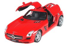 Машинка р/у 1:24 Meizhi лиценз. Mercedes-Benz SLS AMG металлическая (красный)  ― AmigoToy