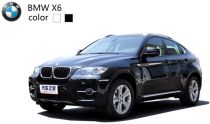 Машинка микро р/у 1:43 лиценз. BMW X6 (черный) 