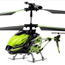 Вертолёт 3-к микро и/к WL Toys S929 с автопилотом (зеленый)  ― AmigoToy