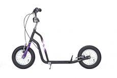 Самокат Yedoo Wzoom black/violet ― AmigoToy