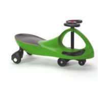 Smart car Бибикар с полиуретановыми колесами зеленая