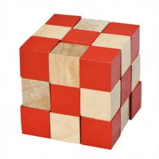 Деревянная головоломка Куб Змейка ― AmigoToy
