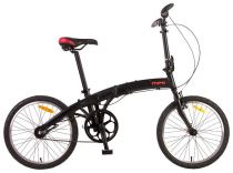 Велосипед 20" Pride Mini 3sp 2016 черно-красный матовый
