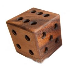 Деревянная головоломка 3D Куб 25 (Z) ― AmigoToy