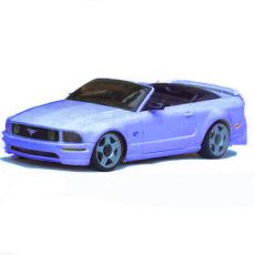 Автомодель р/у 1:28 Firelap IW02M-A Ford Mustang 2WD (синий) ― AmigoToy