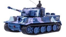 Танк микро р/у 1:72 Tiger со звуком (хаки синий) ― AmigoToy