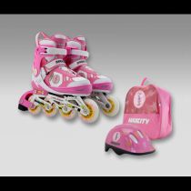 Ролики MaxCity Little Rabbit Combo Pink р. 35-38