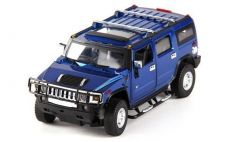 Машинка р/у 1:24 Meizhi лиценз. Hummer H2 металлическая (синий)  ― AmigoToy