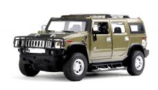 Машинка р/у 1:24 Meizhi лиценз. Hummer H2 металлическая (красный) ― AmigoToy