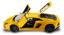 Машинка р/у 1:24 Meizhi лиценз. Lamborghini LP700 металлическая (желтый) 