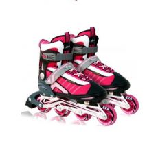 Роликовые раздвижные коньки Explore Comfortflex Combo Розовые ― AmigoToy