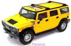 Машинка микро р/у 1:43 лиценз. Hummer H2 (желтый)  ― AmigoToy