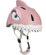 Шлем велосипедный Crazy Safety Розовая Акула New ― AmigoToy