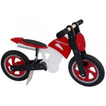 Беговел 12" Kiddy Moto Scrambler красно-белый